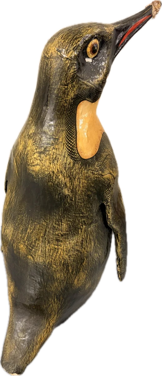 Sergio Bustamante penguin sculpture